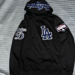 Los Angeles Dodgers 2020 World Series Champions Embroidered Hoodie